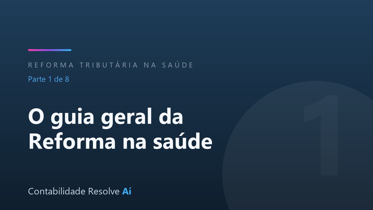 Reforma Tributária na Saúde