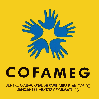 Logo COFAMEG — Centro Ocupacional de Familiares e Amigos de Deficientes Mentais de Gravataí/RS